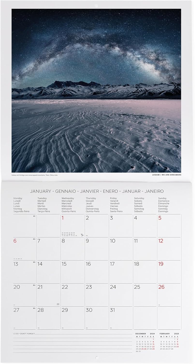 Calendar 2025 - Planet Earth | Legami