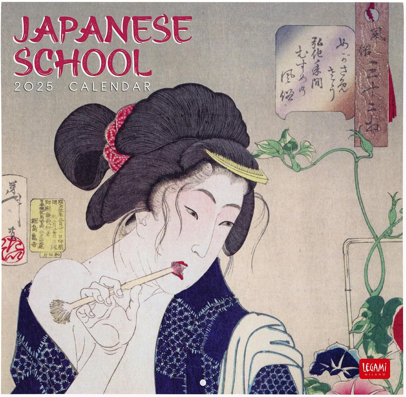 Calendar de perete 2025 - Japanese School | Legami - 2 | YEO