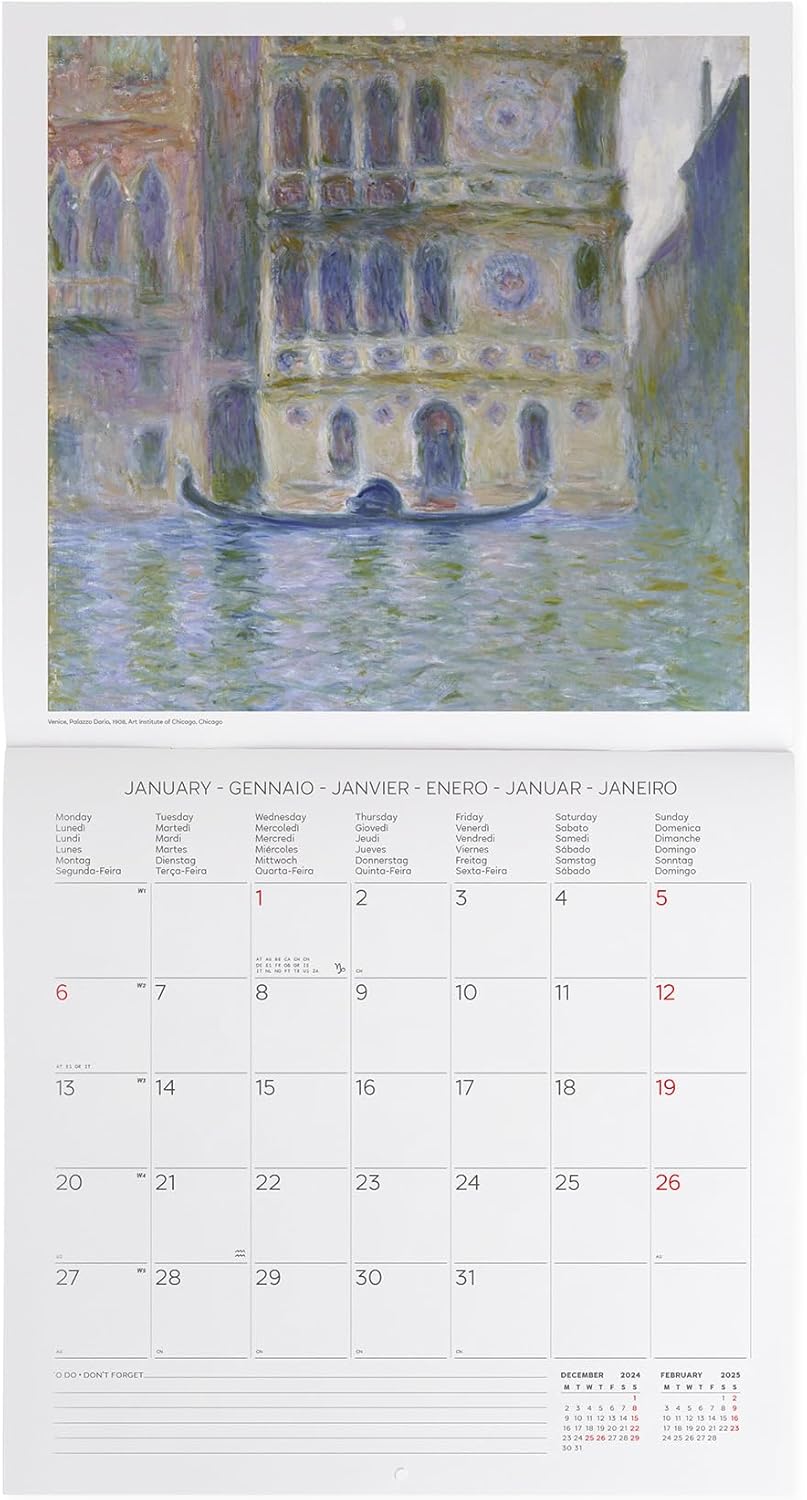 Calendar 2025 - Claude Monet | Legami