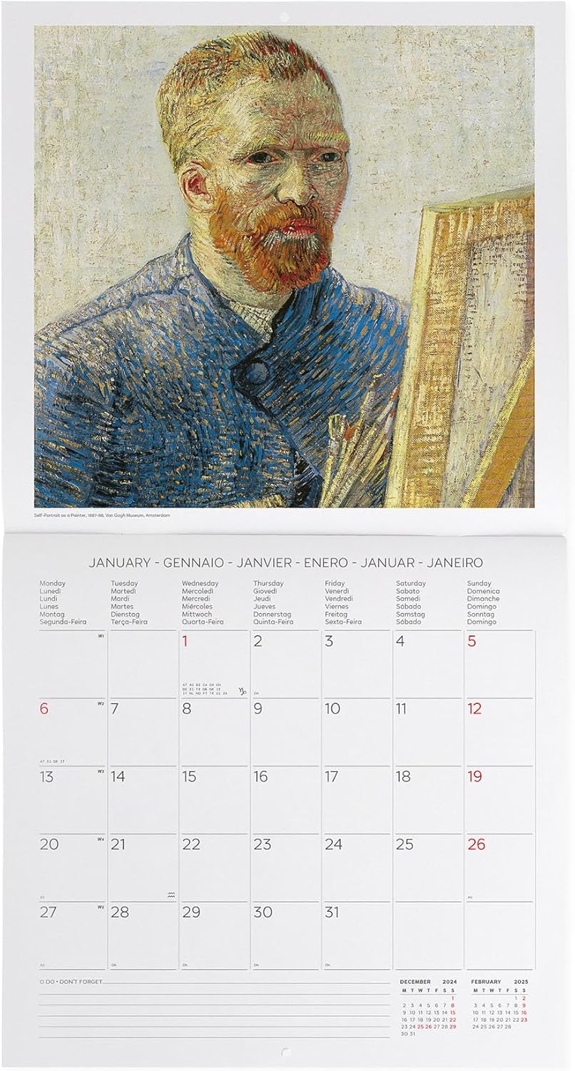 Calendar 2025 - Vincent Van Gogh | Legami