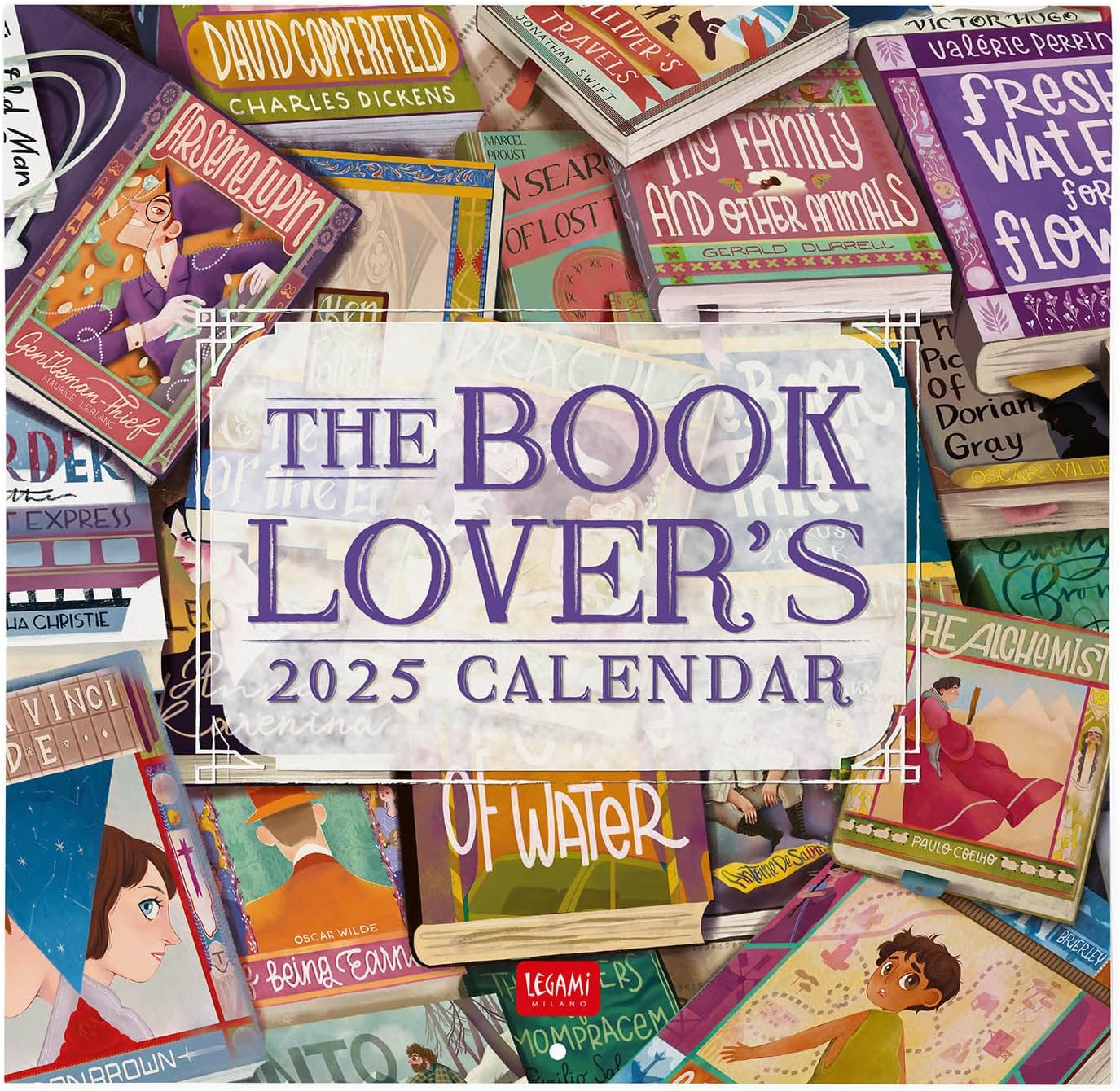 Calendar de perete 2025 - The Book Lover\'s | Legami - 2 | YEO