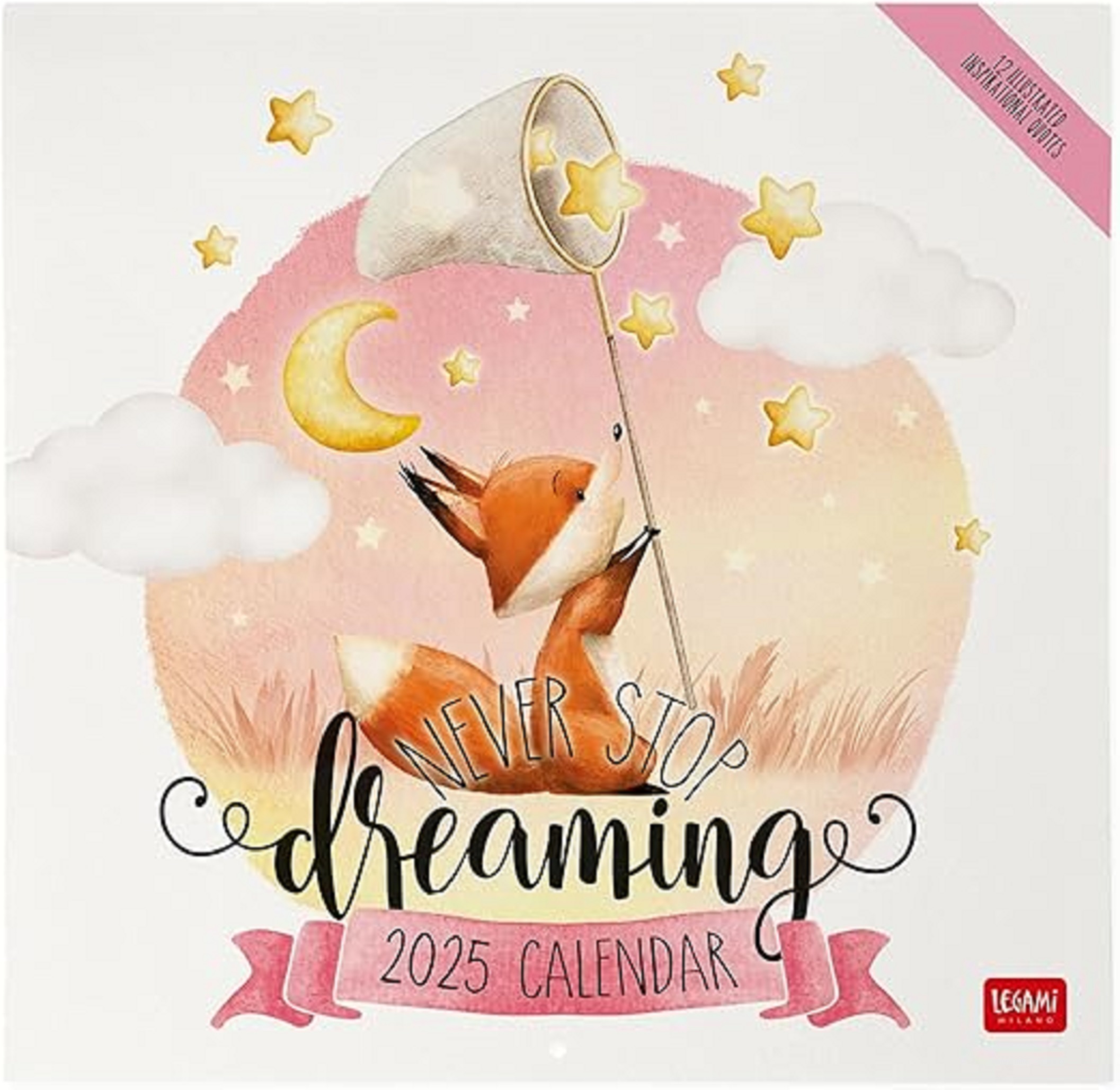 Calendar de perete 2025 - Never Stop Dreaming | Legami - 2 | YEO