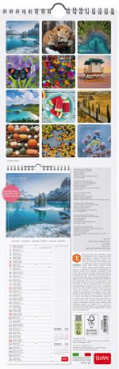 Calendar de perete 2025 - Four Seasons | Legami - 1 | YEO