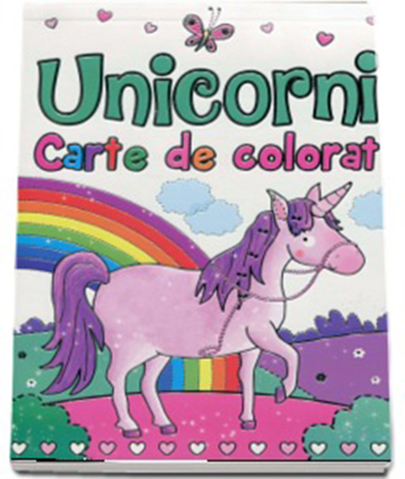 Unicorni. Carte de colorat |