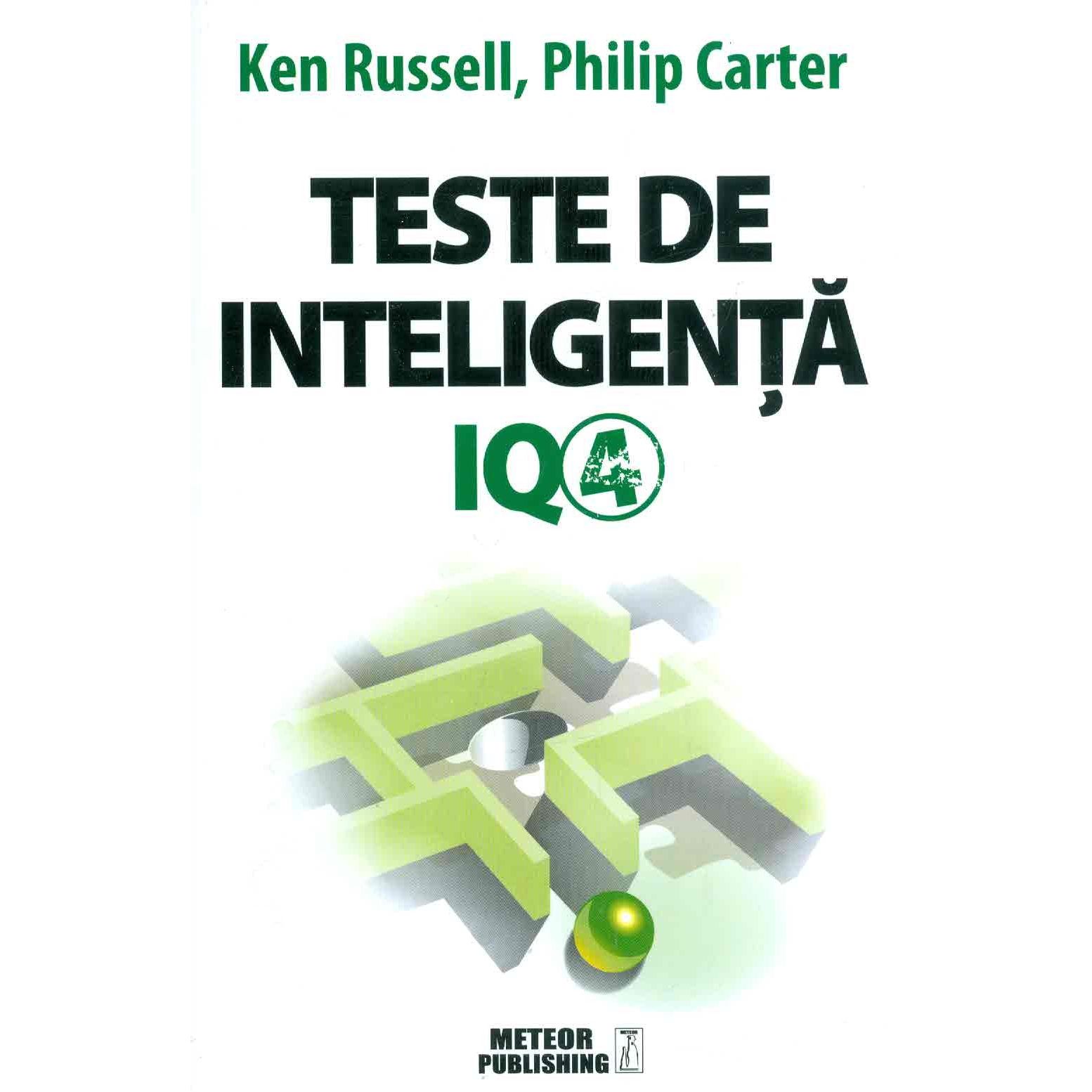 Teste de inteligenta IQ4 | Ken Russell, Philip Carter