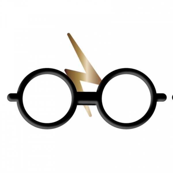 Insigna - Harry Potter - Glasses and Scar | Half Moon Bay