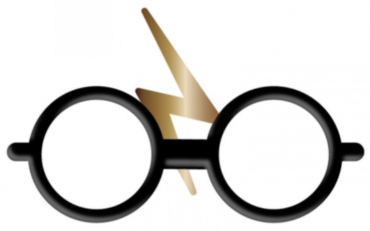 Insigna - Harry Potter - Glasses and Scar | Half Moon Bay - 1 | YEO