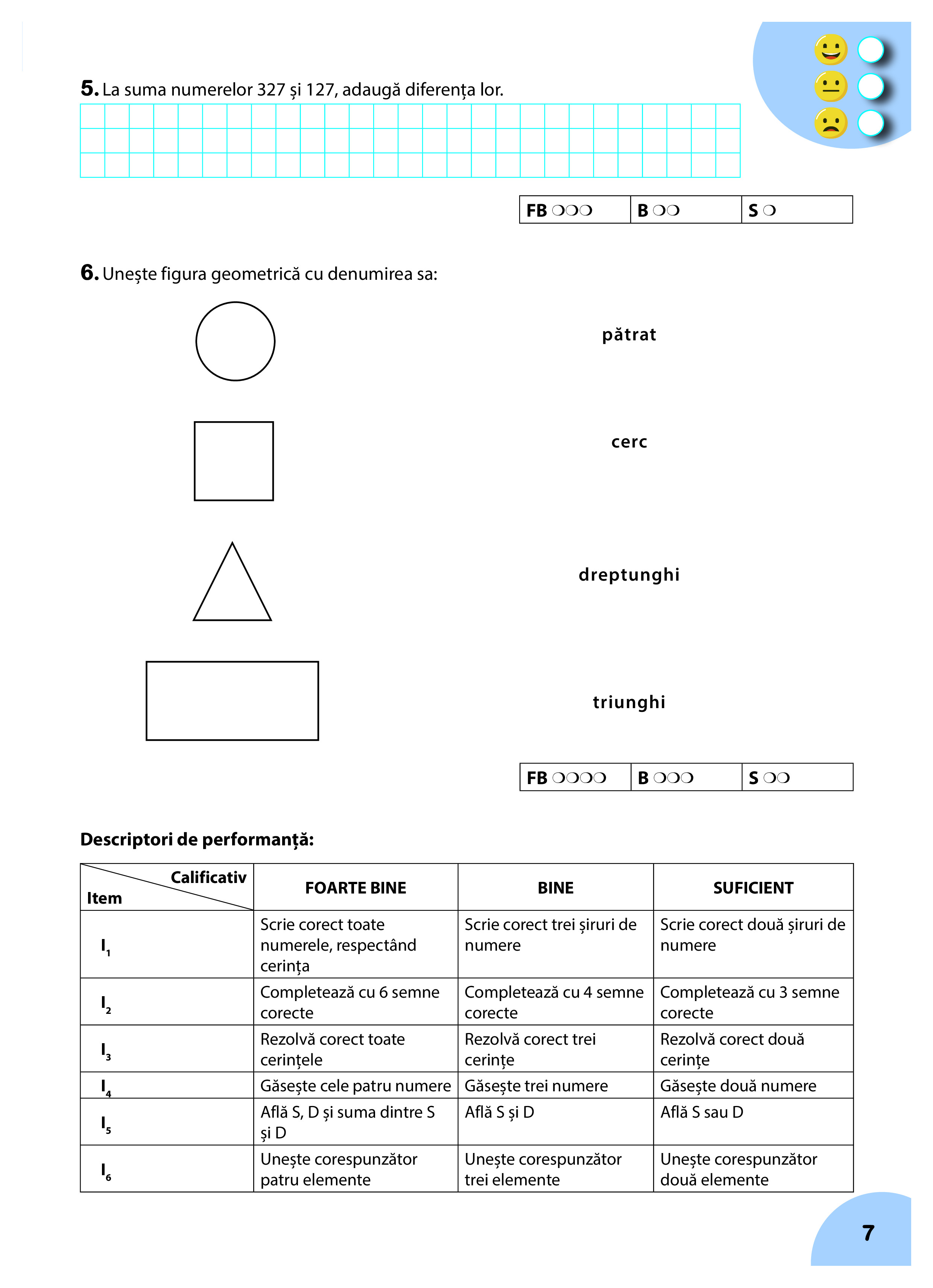 Matematica - Fise de lucru, Clasa a III-a | Daniela Berechet, Florian Berechet, Jeana Tita, Lidia Costache - 5 | YEO