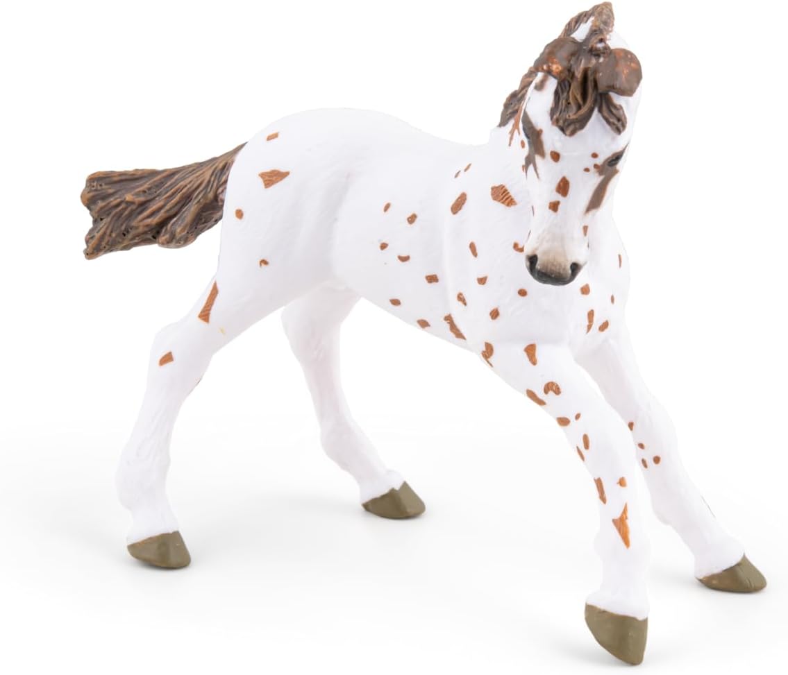 Figurina - Brown appaloosa foal | Papo - 4 | YEO