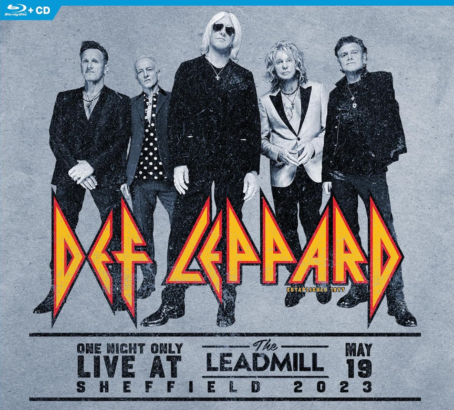 One Night Only: Live At The Leadmill, Sheffield 2023 (CD+Blu Ray) | Def Leppard - 1 | YEO