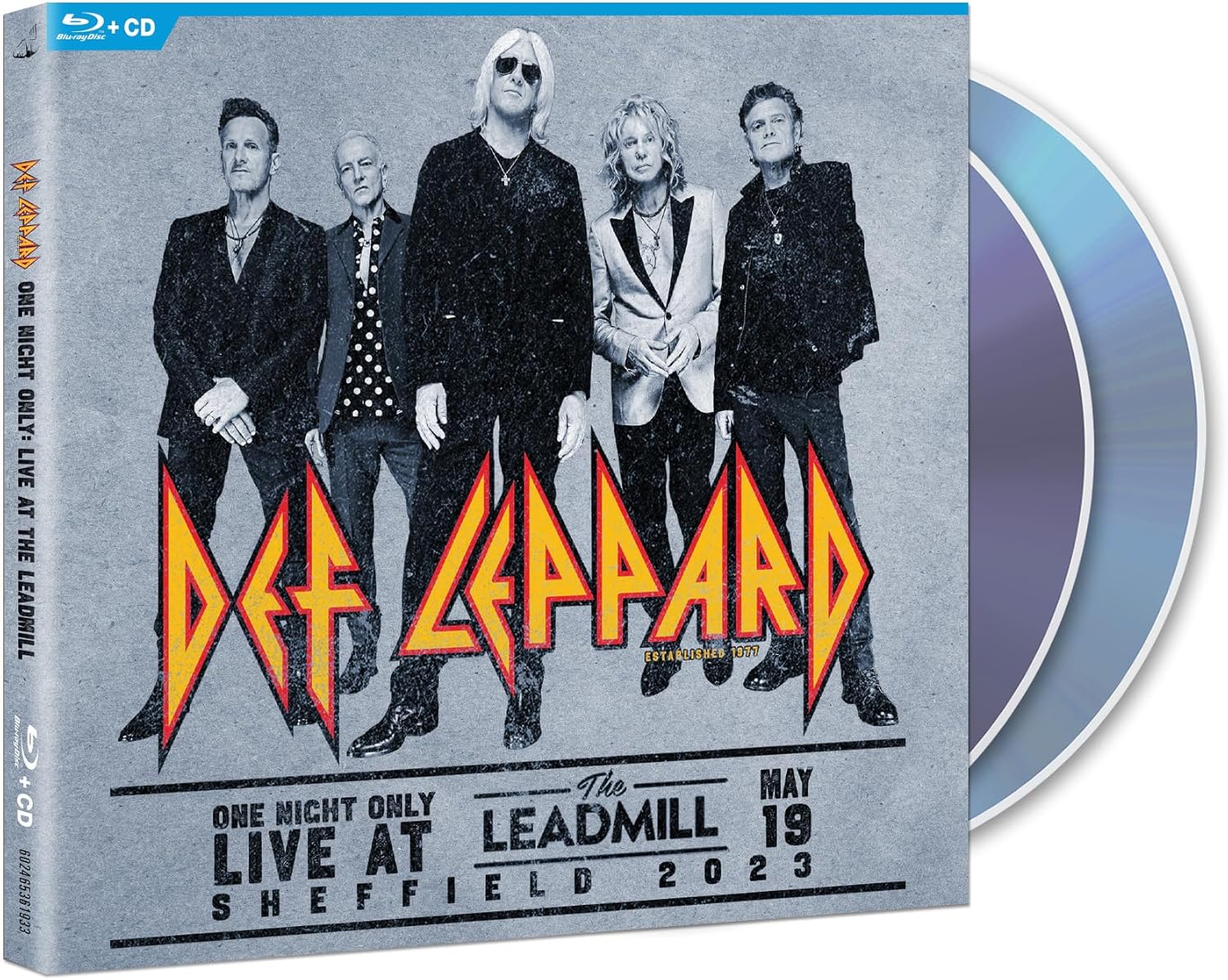 One Night Only: Live At The Leadmill, Sheffield 2023 (CD+Blu Ray) | Def Leppard