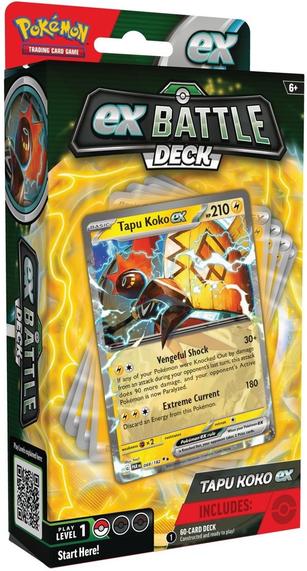 Pokemon TCG - Tapu Koko / Iron Leaves ex Battle Deck - Pret pe bucata | The Pokemon Company