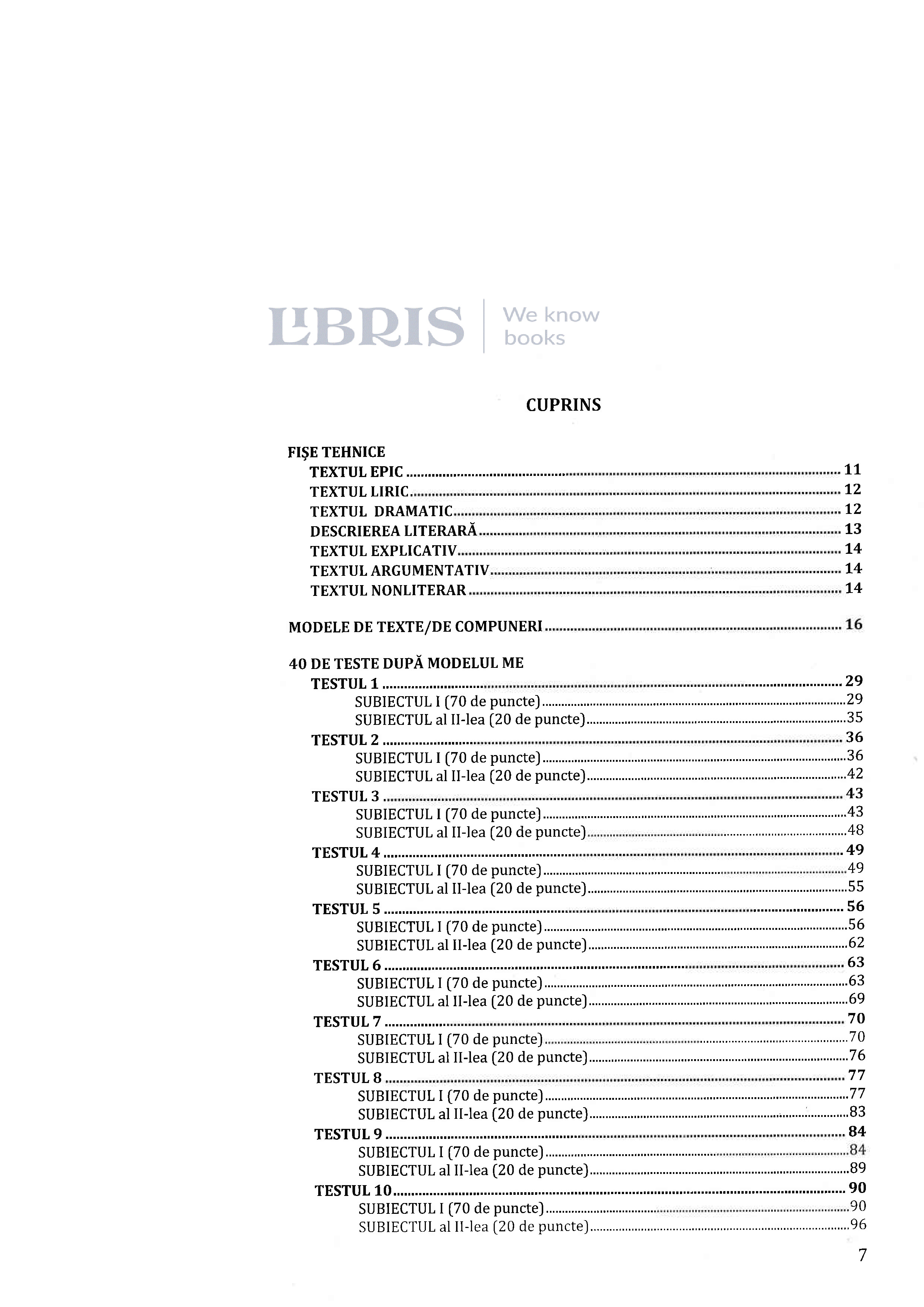 Ghid pentru Evaluarea Nationala - Limba si literatura romana, 2025 | Gheorghita Badea, Oana Andreea Petre - 1 | YEO