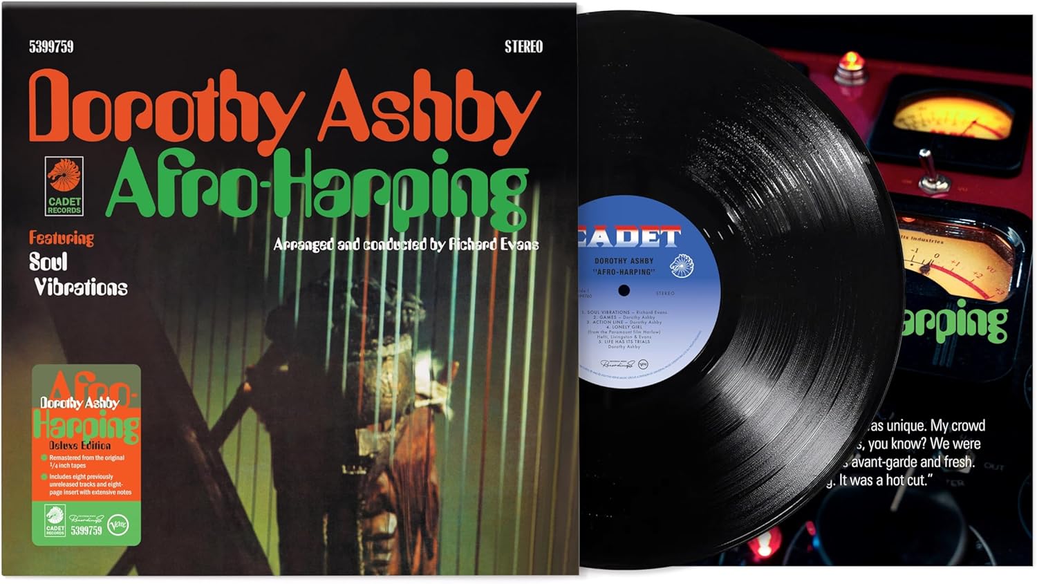 Afro-Harping (Vinyl, Deluxe Edition) | Dorothy Ashby