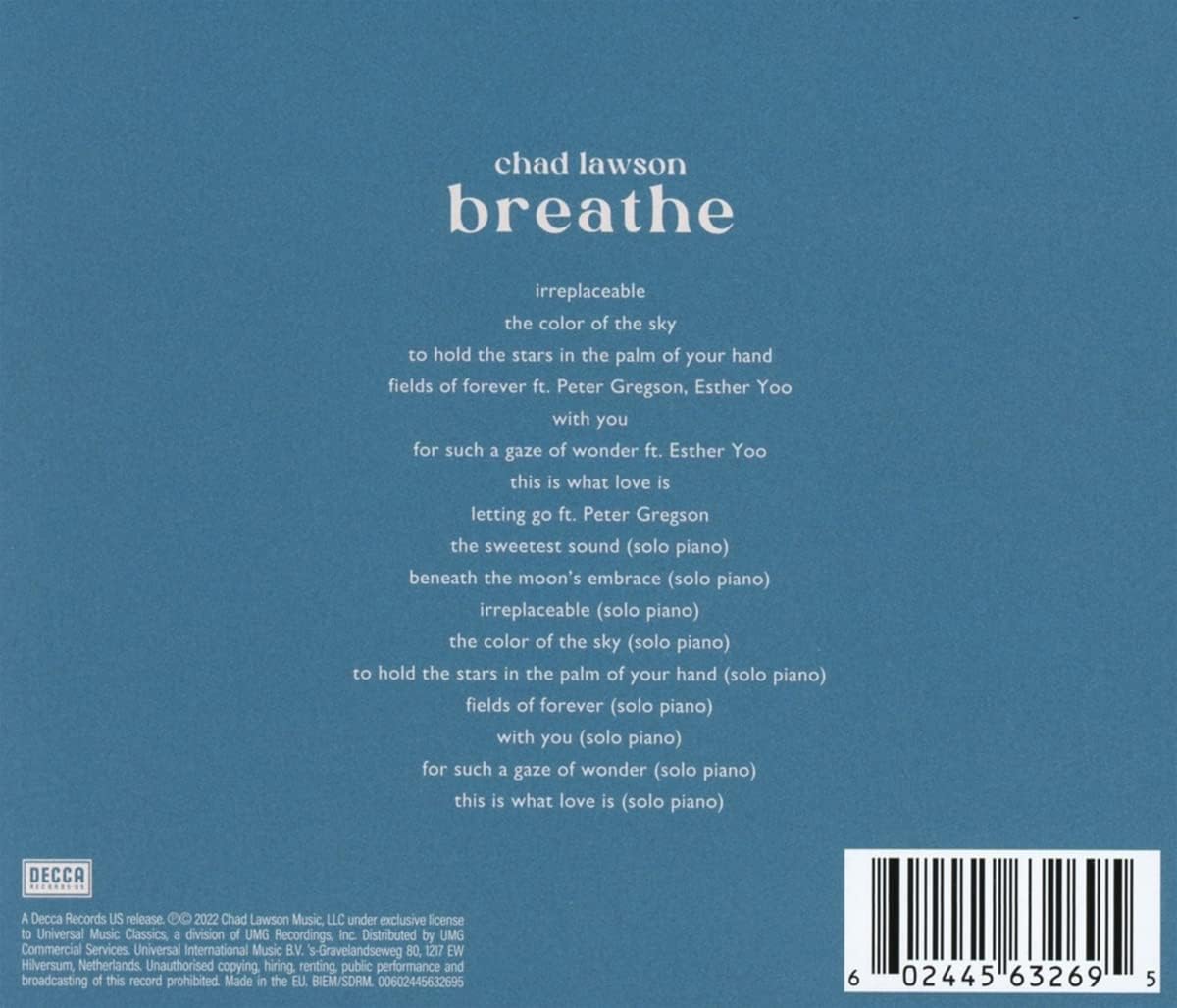 Breathe | Chad Lawson - 1 | YEO