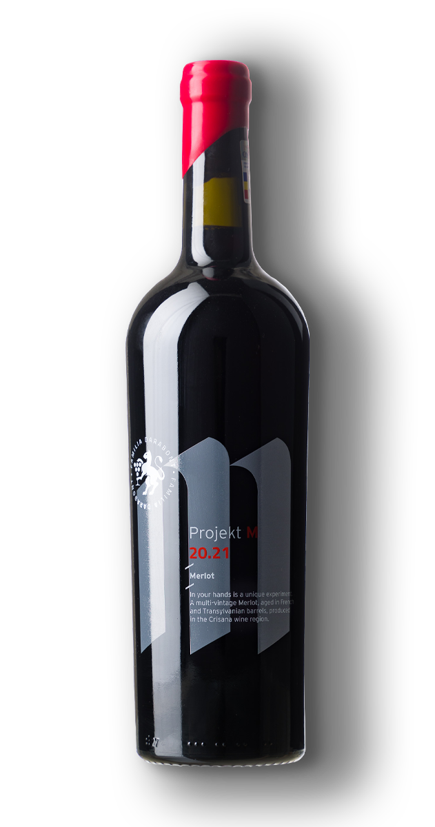 Vin rosu - Projekt - Merlot, sec, 2021 | Familia Darabont