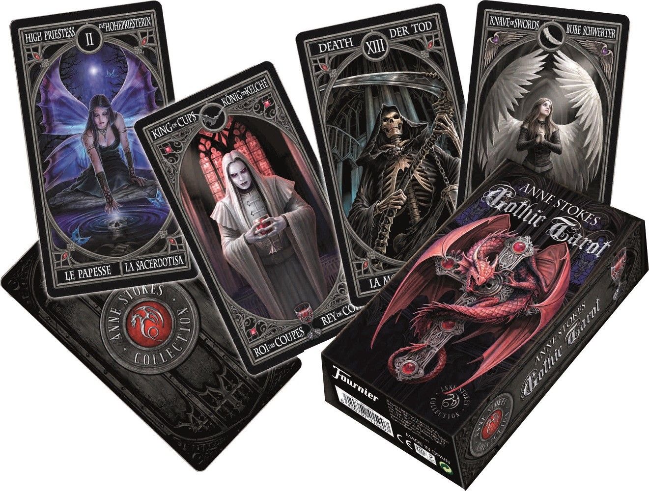 Tarot - Anne Stokes Gothic | Fournier - 9 | YEO