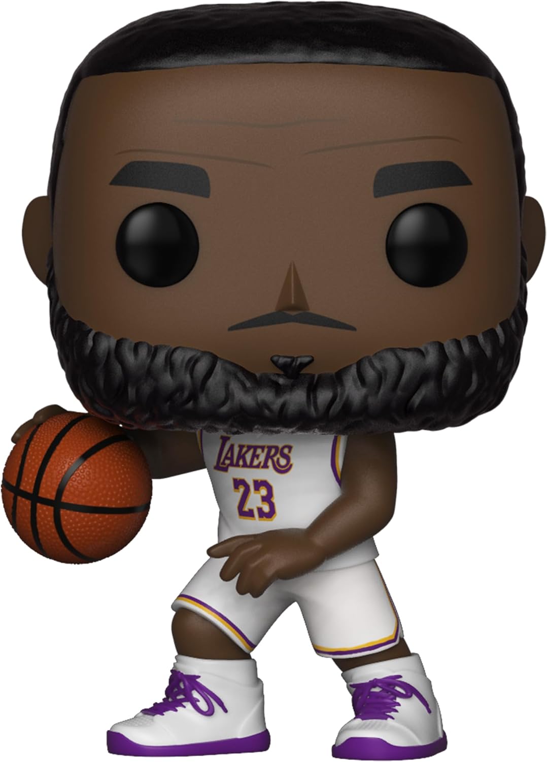 Figurina - NBA Lakers - Lebron James - White Uniform | Funko - 1 | YEO