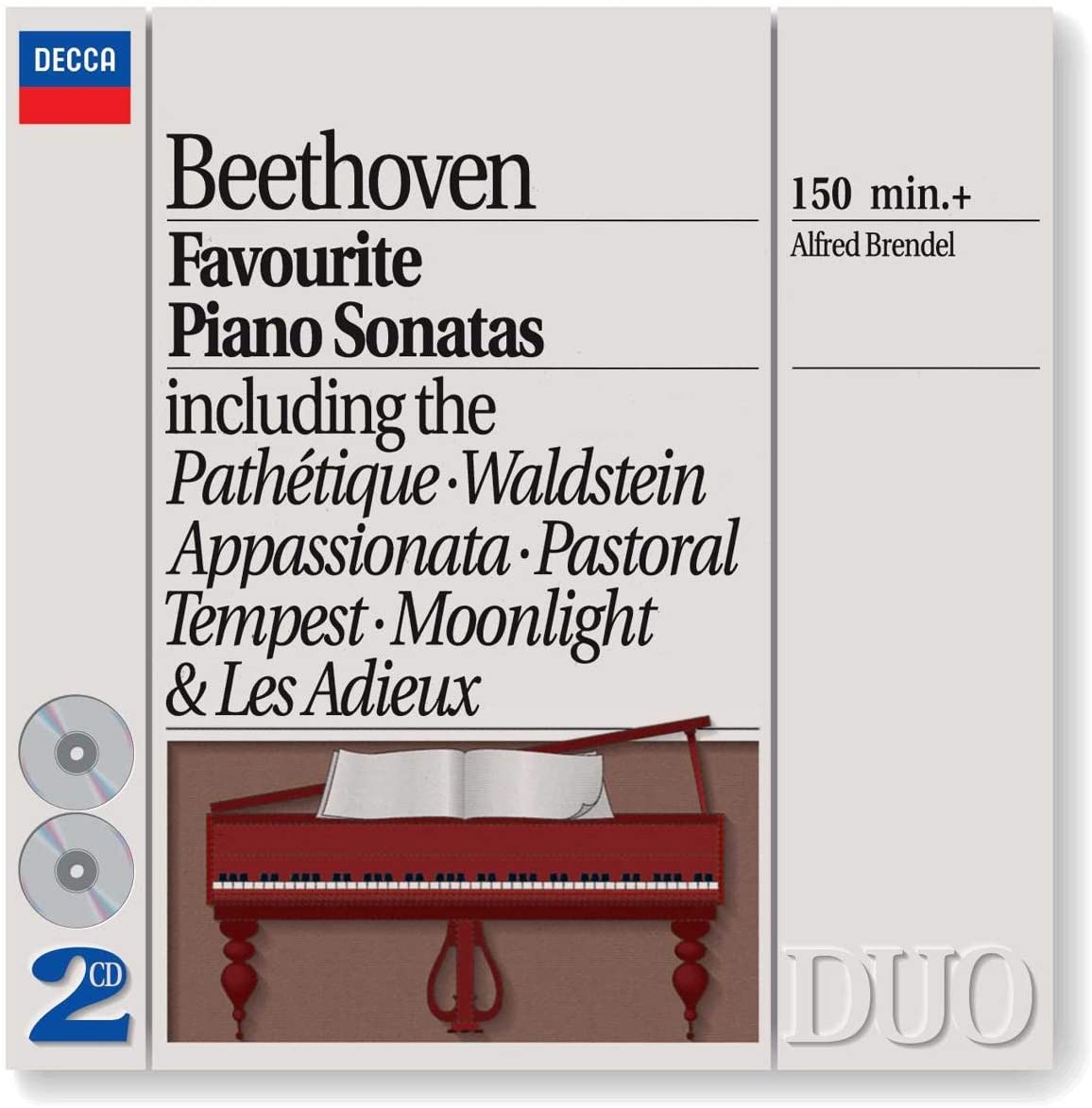 Beethoven: Favourite Piano Sonatas | Alfred Brendel, Ludwig Van Beethoven - 1 | YEO