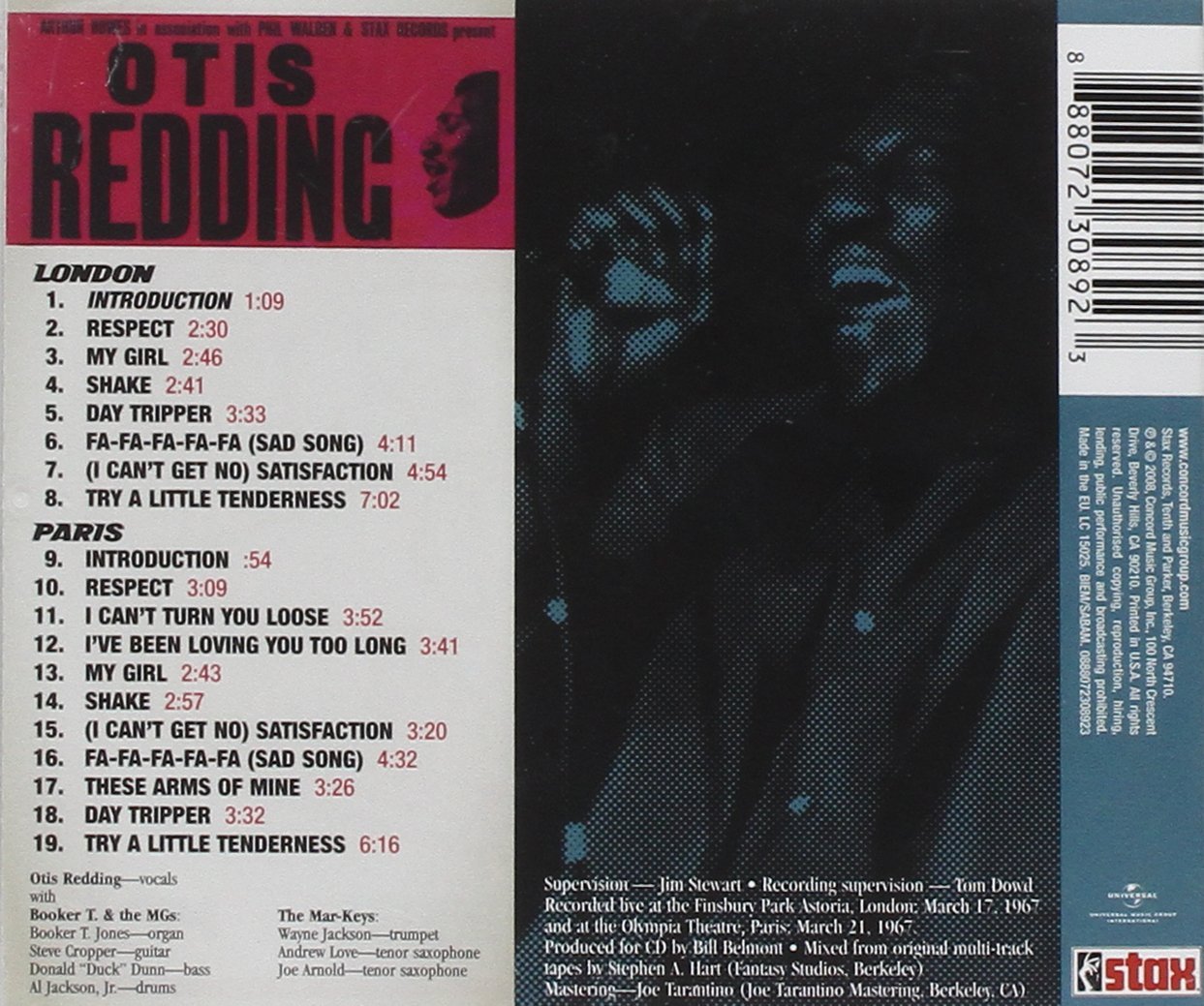 Live In London & Paris | Otis Redding - 1 | YEO