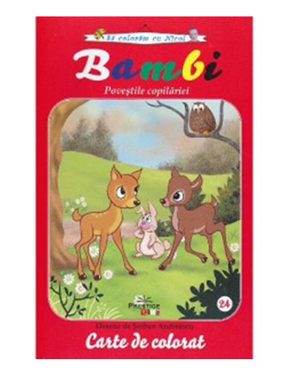 Bambi. Povestile copilariei - Carte de colorat 