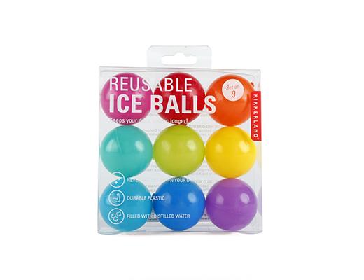 Cuburi pentru gheata reutilizabile - 9 Ice Balls | Kikkerland