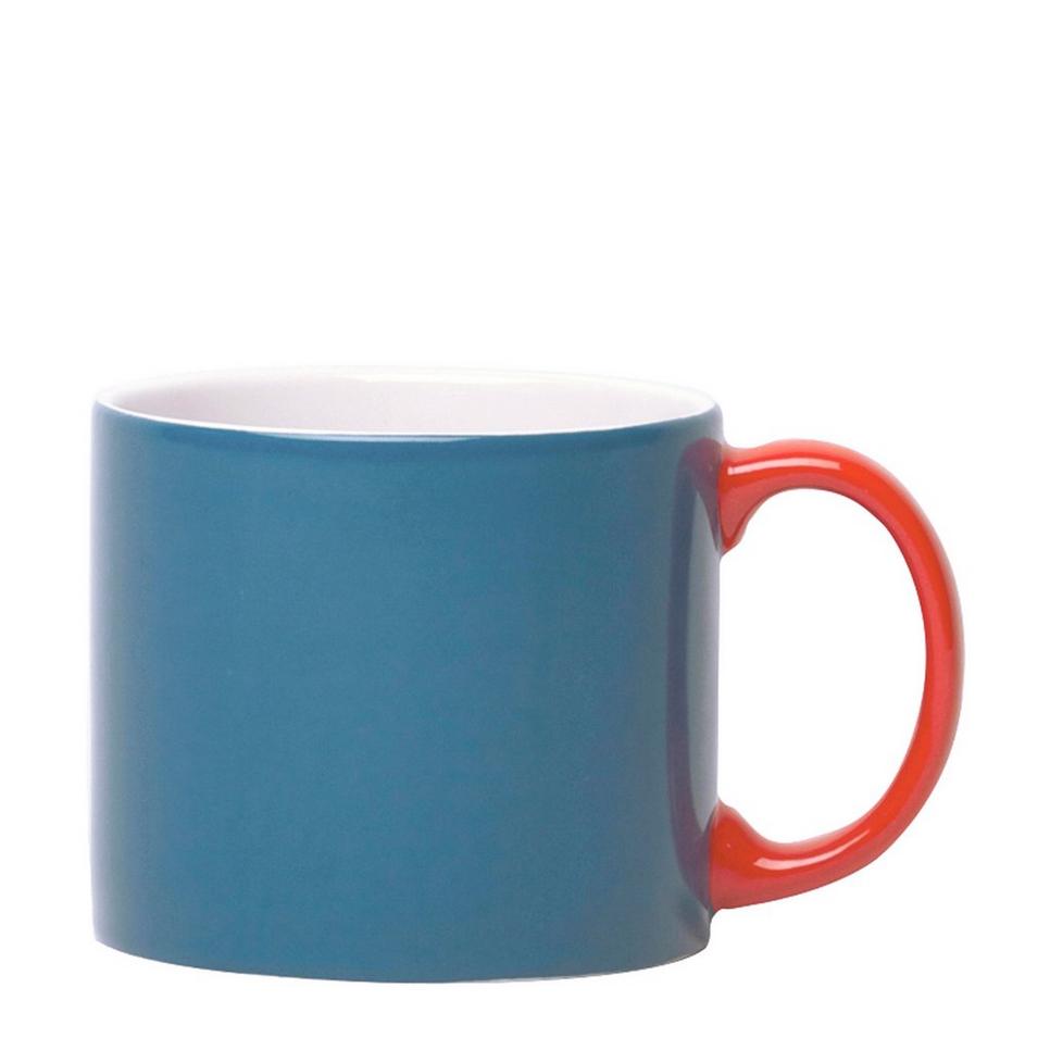 Cana albastra cu maner rosu - Medium | Serax