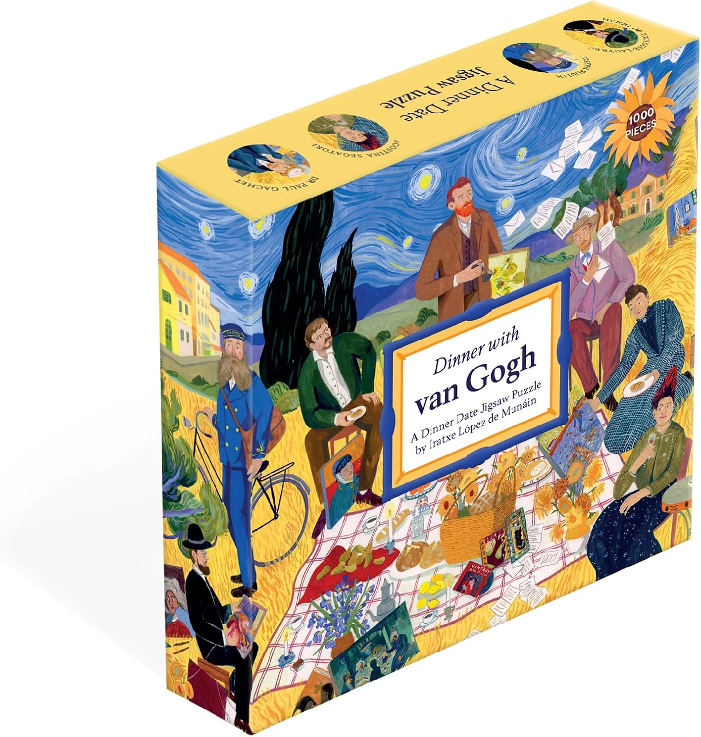 Puzzle 1000 de piese - Dinner With Van Gogh | Thames & Hudson