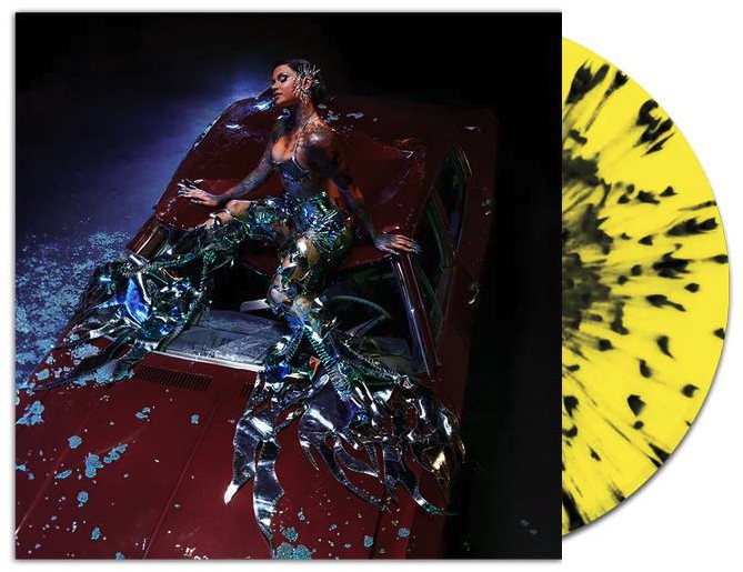 Crash (Limited Indie Edition) - Yellow with Black Splatter Vinyl | Kehlani