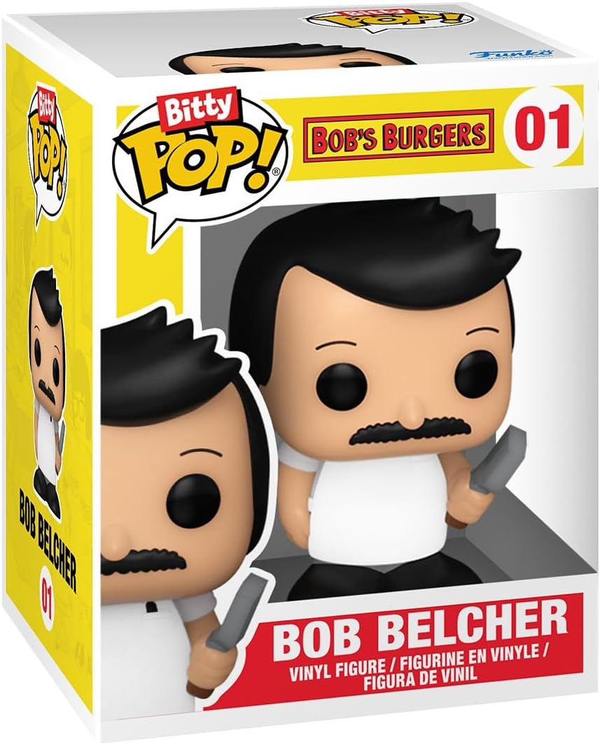 Figurina - Bitty Pop! Bob\'s Burgers: Bob Belcher and Bob\'s Burgers | Funko - 2 | YEO