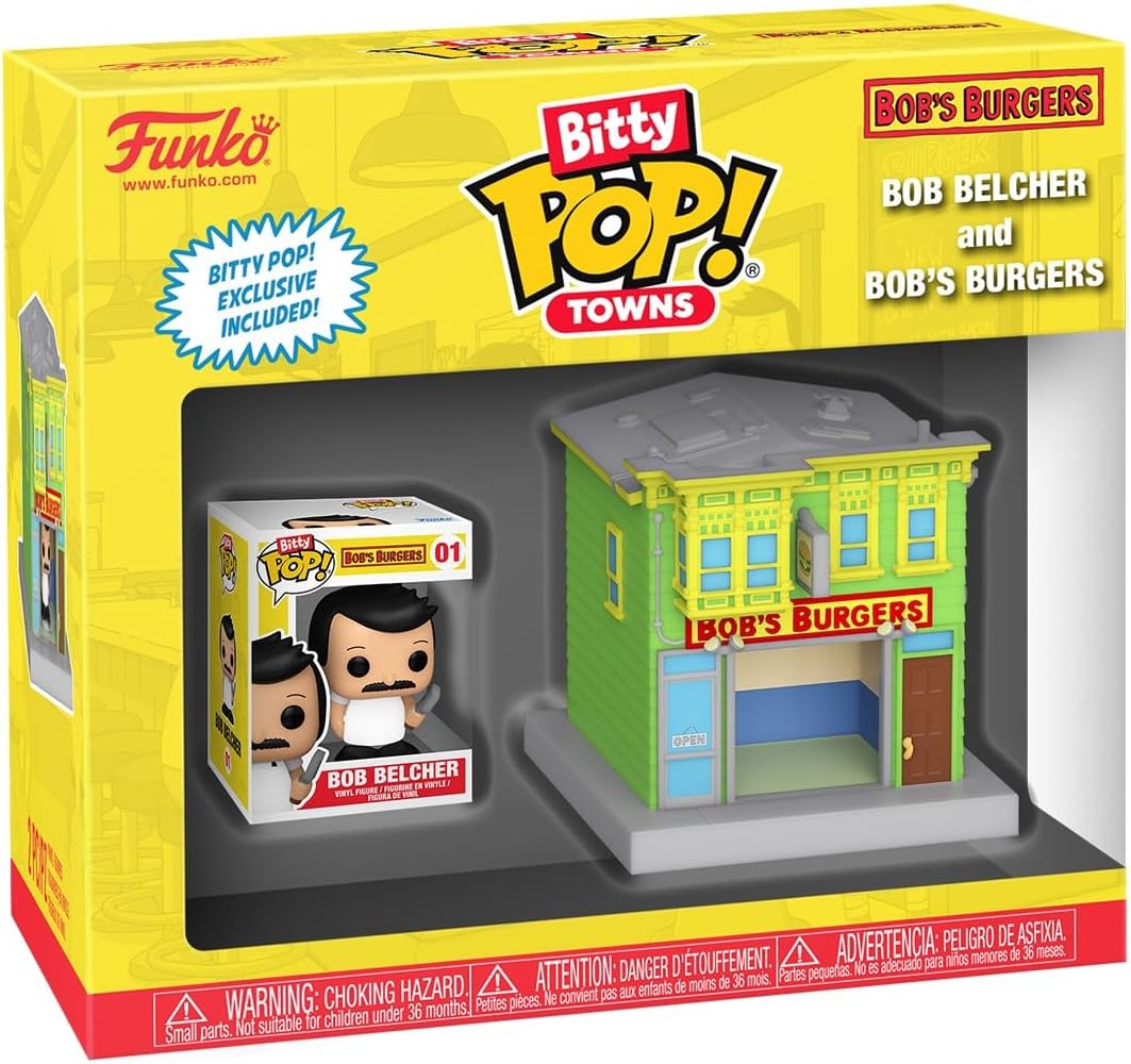 Figurina - Bitty Pop! Bob\'s Burgers: Bob Belcher and Bob\'s Burgers | Funko - 3 | YEO