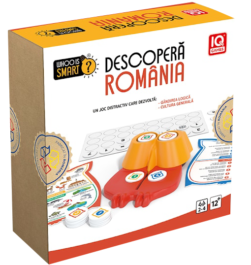 Joc educativ - Descopera Romania - Whoo is smart? | Deico Games - 1 | YEO