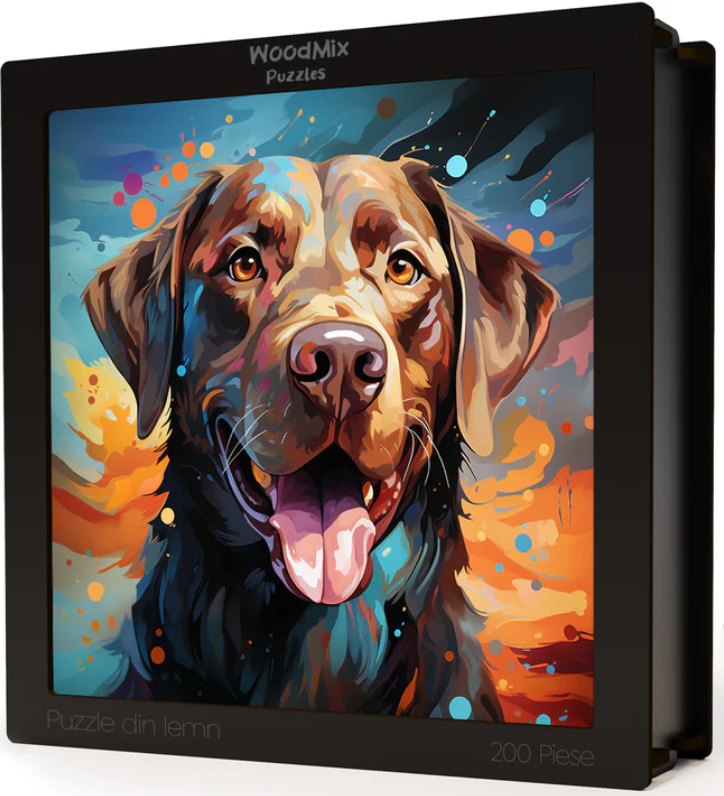 Puzzle din lemn - Labrador Retriever 2 | Woodmix Puzzles - 1 | YEO