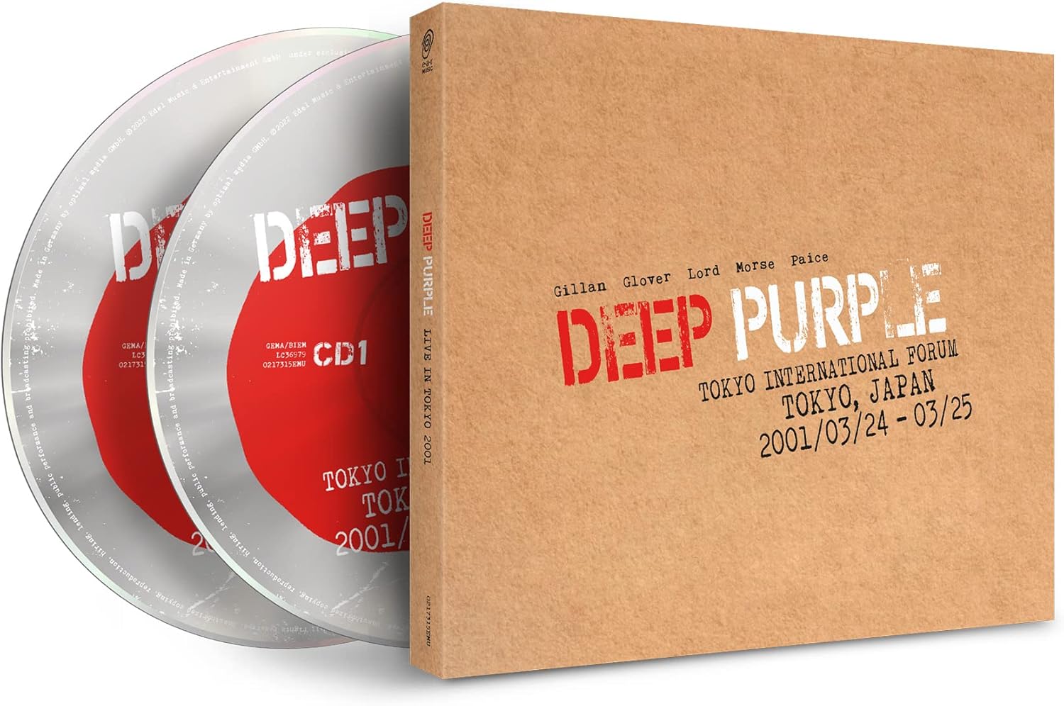 Live In Tokyo 2001 (Digipak) | Deep Purple