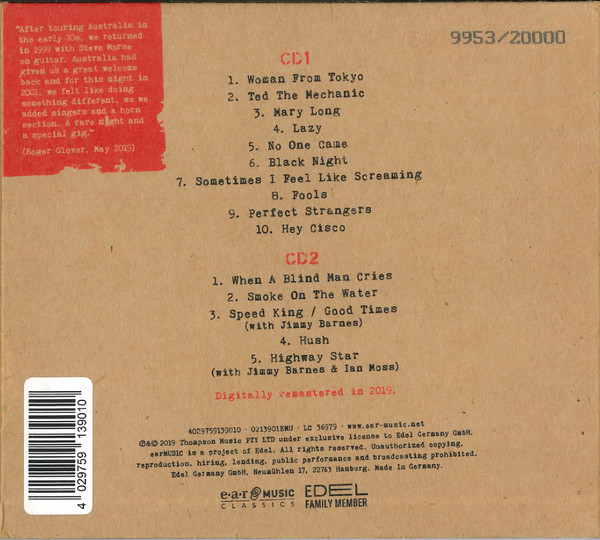 Live In Newcastle 2001 | Deep Purple