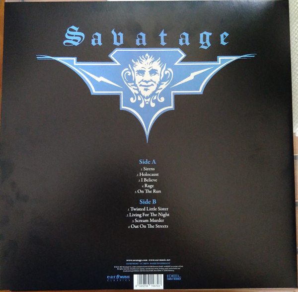 Sirens - Vinyl | Savatage