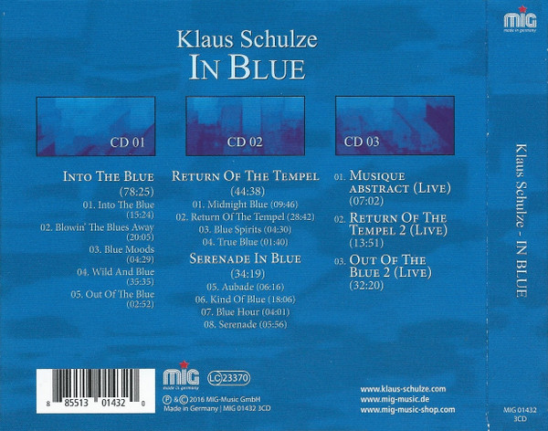 In Blue | Klaus Schulze