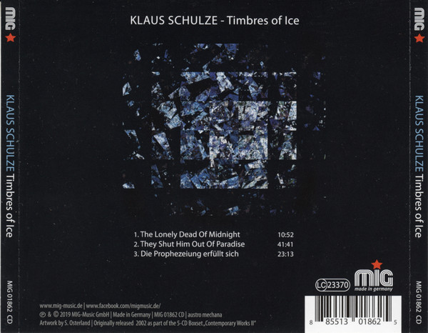 Timbres Of Ice | Klaus Schulze