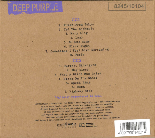 Live In Hong Kong 2001 | Deep Purple