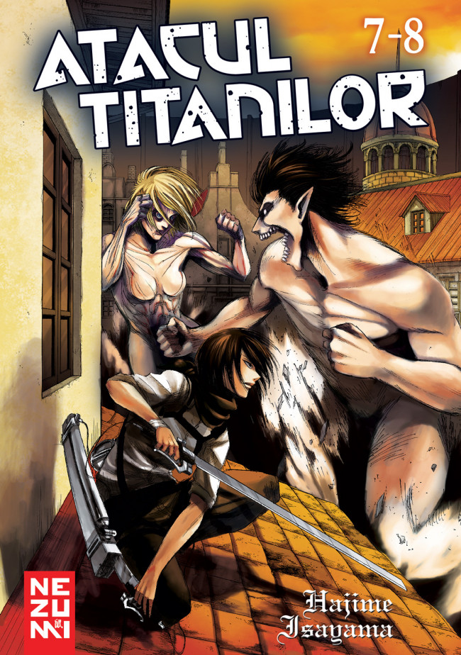 Atacul Titanilor Omnibus - Volumul 4 | Hajime Isayama