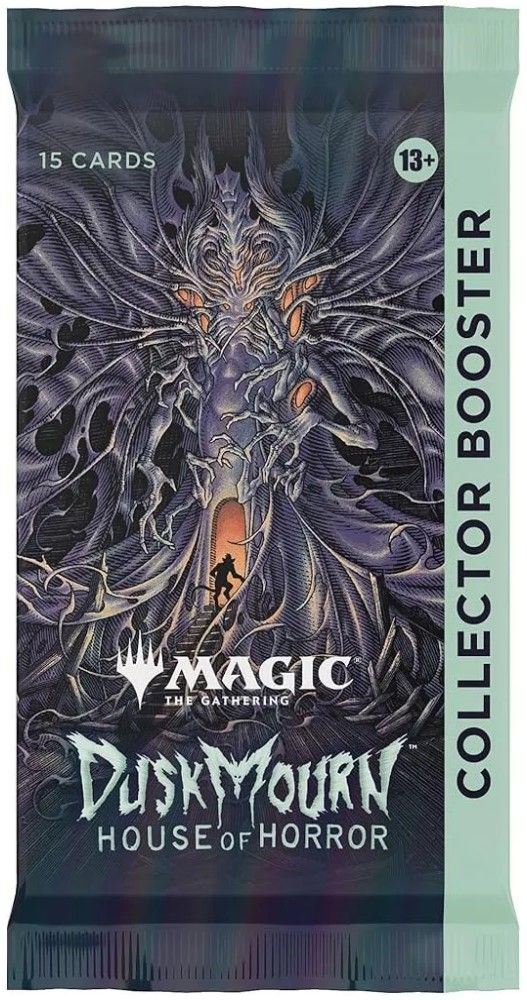 Magic the Gathering TCG - Duskmourn: House of Horrors Collector\'s Booster - 15 carti | Wizards of the Coast - 5 | YEO