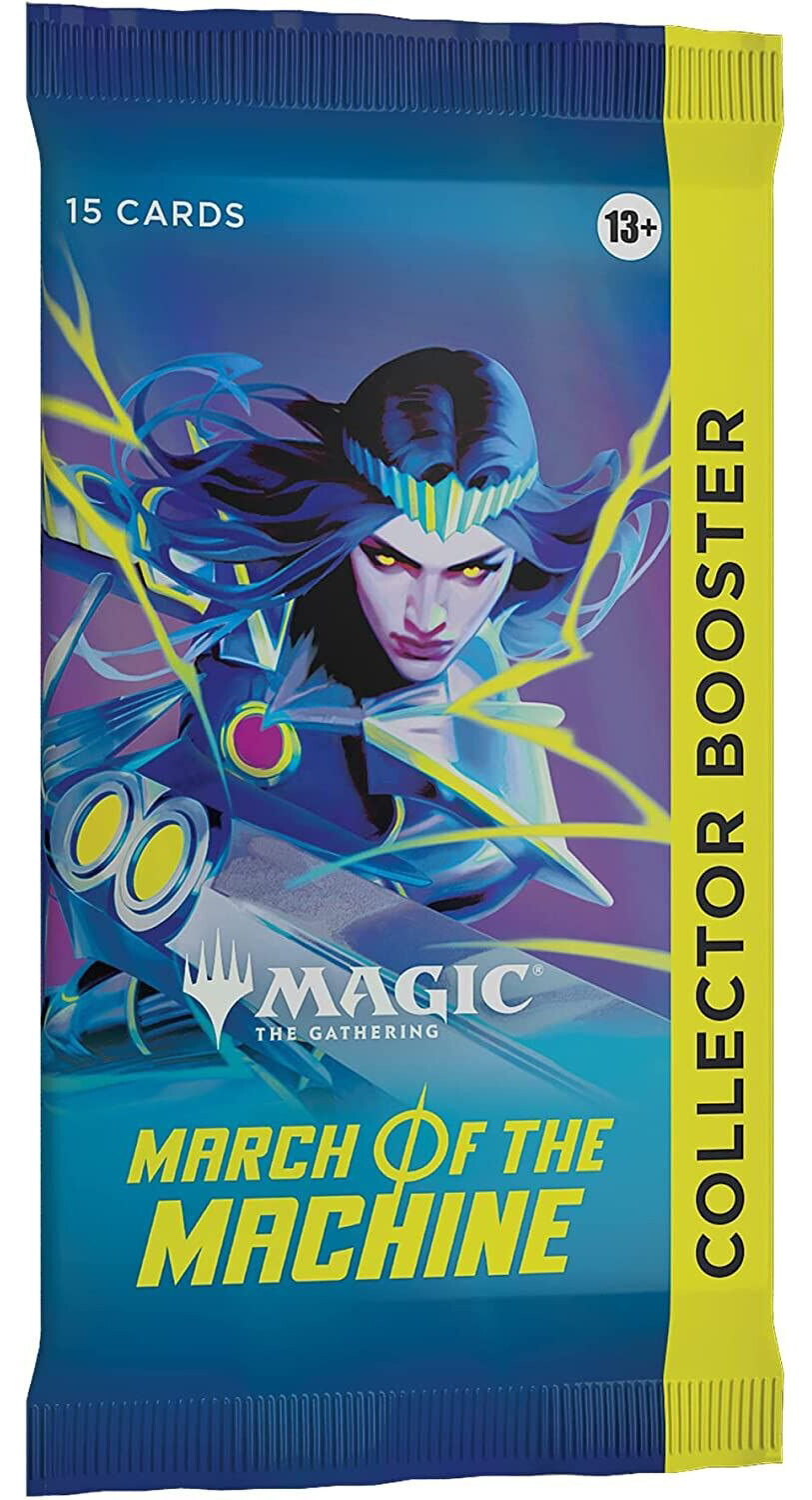 Magic the Gathering TCG - March of the Machine Collector\'s Booster - 15 carti | Wizards of the Coast - 5 | YEO