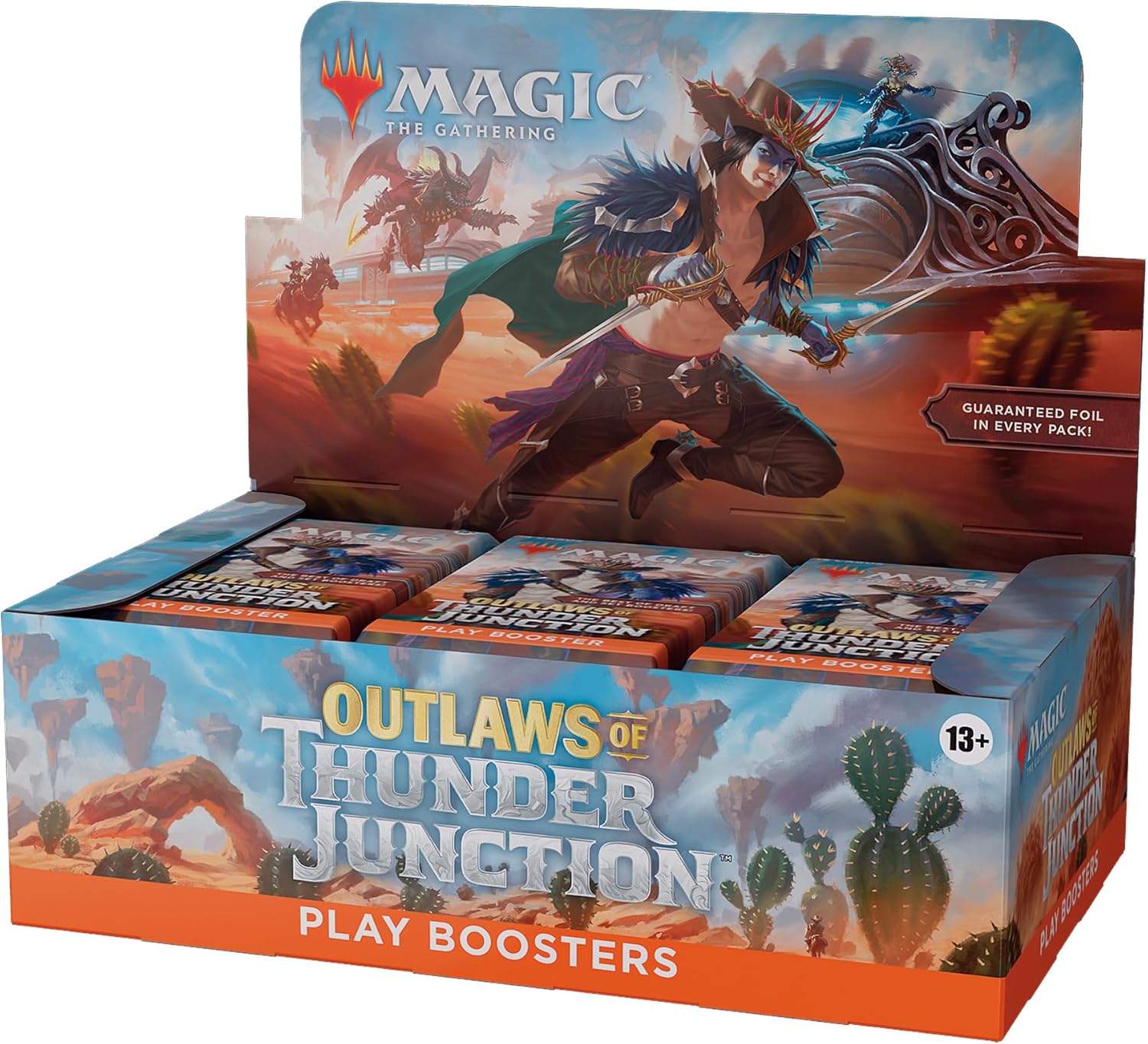 Magic the Gathering TCG - Outlaws of Thunder Junction Play Booster - 14 carti | Wizards of the Coast