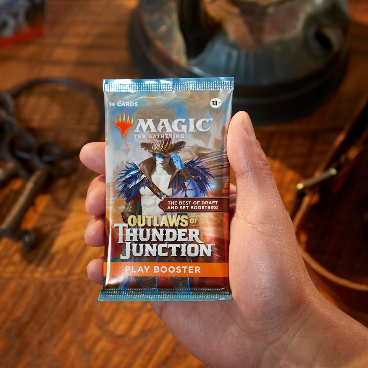 Magic the Gathering TCG - Outlaws of Thunder Junction Play Booster - 14 carti | Wizards of the Coast - 2 | YEO