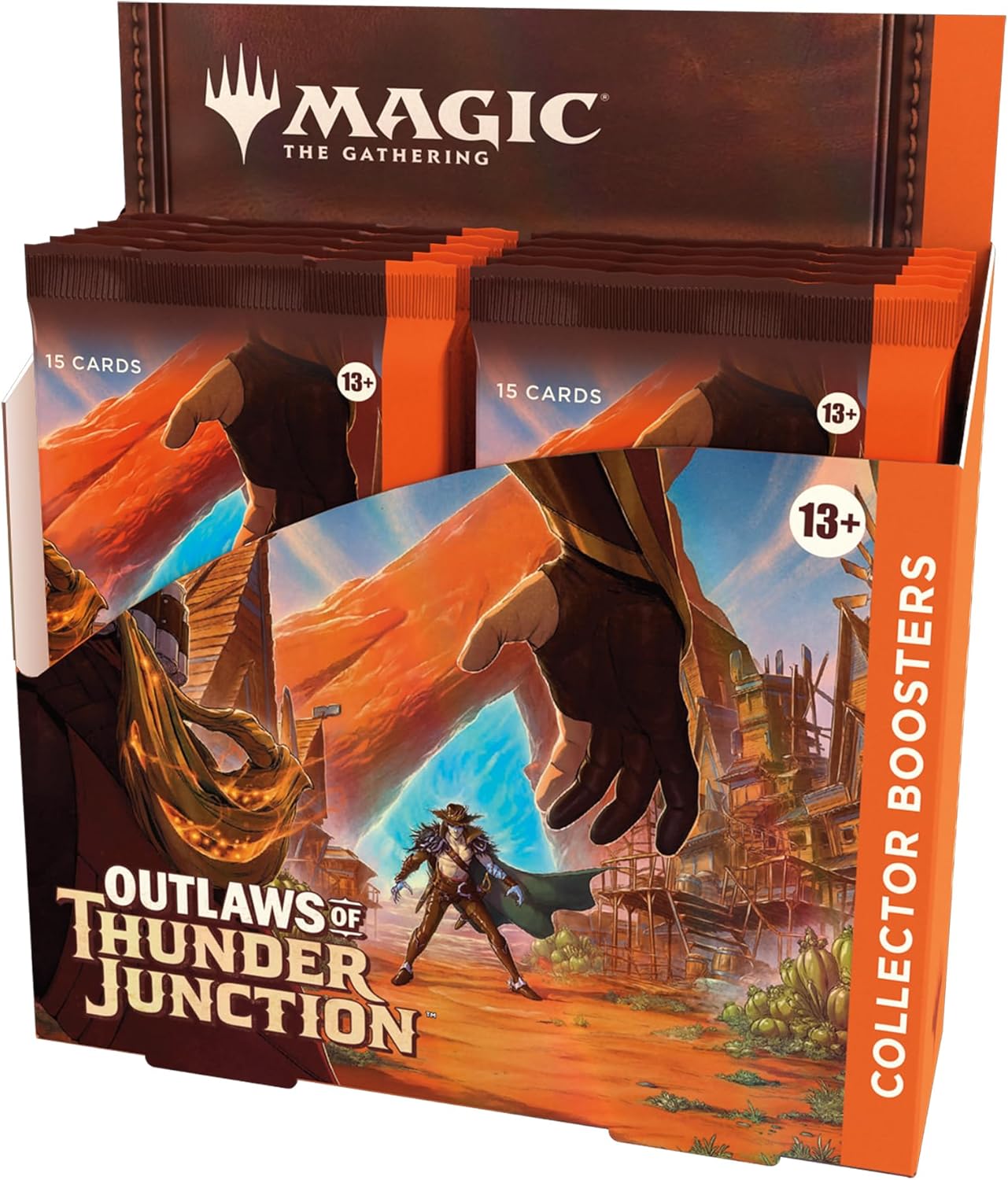 Magic the Gathering TCG - Outlaws of Thunder Junction Collector\'s Booster - 15 carti | Wizards of the Coast