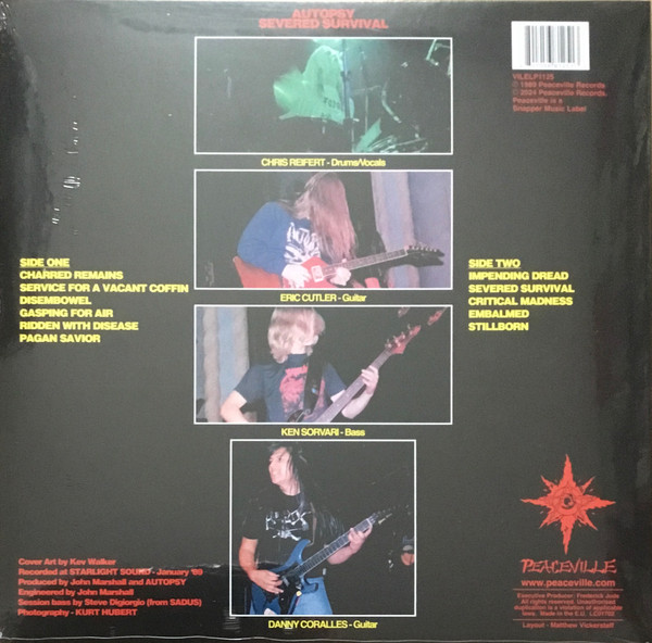 Severed Survival - Vinyl | Autopsy