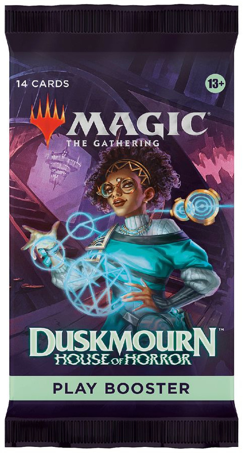 Magic the Gathering TCG - Duskmourn House of Horrors Play Booster - 14 carti | Wizards of the Coast - 4 | YEO