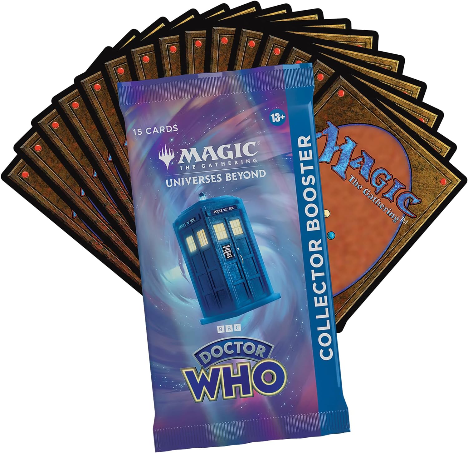 Magic the Gathering TCG - Doctor Who Collector Booster - 15 carti | Wizards of the Coast - 1 | YEO