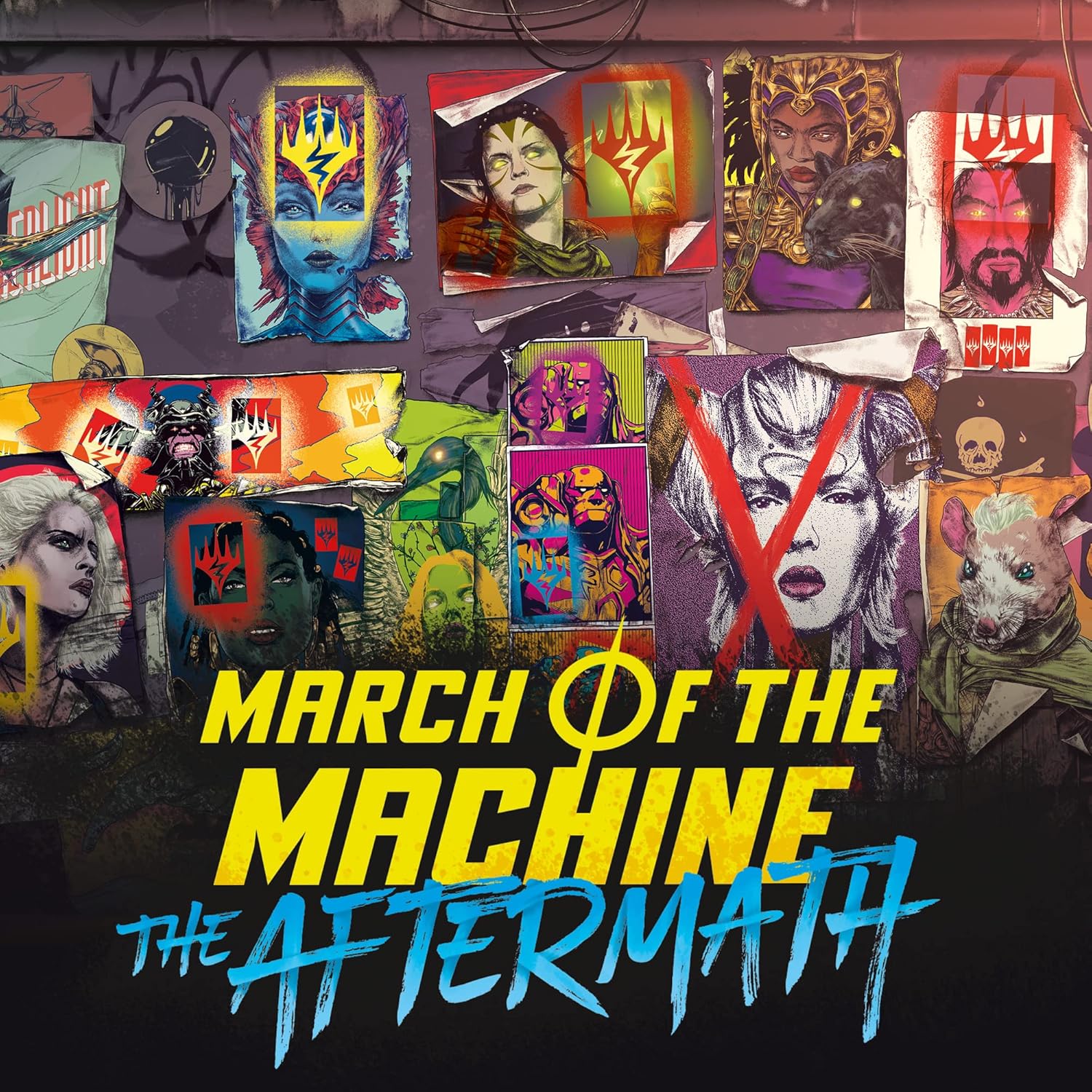 Magic the Gathering TCG - March of the Machine: The Aftermath Collector\'s - 6 carti | Wizards of the Coast - 3 | YEO