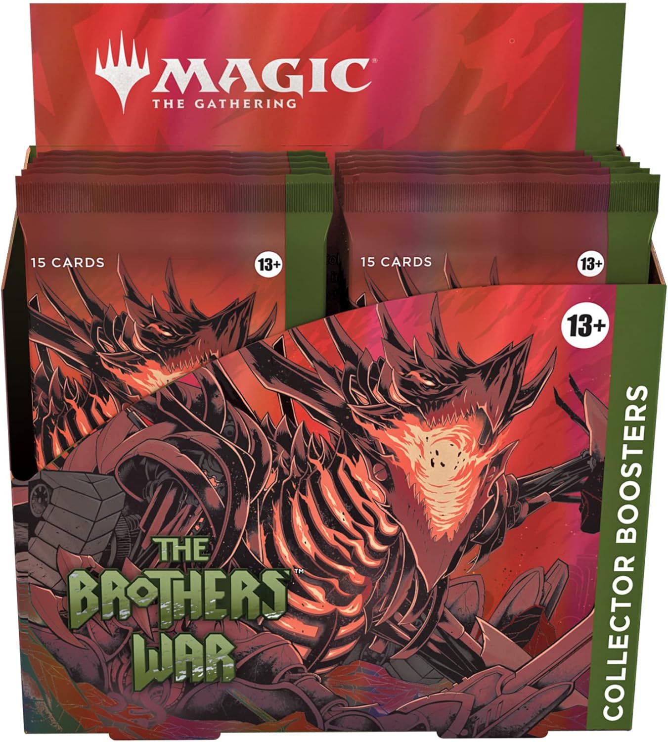 Magic the Gathering TCG - The Brothers War Collector\'s Booster - 15 carti | Wizards of the Coast - 2 | YEO